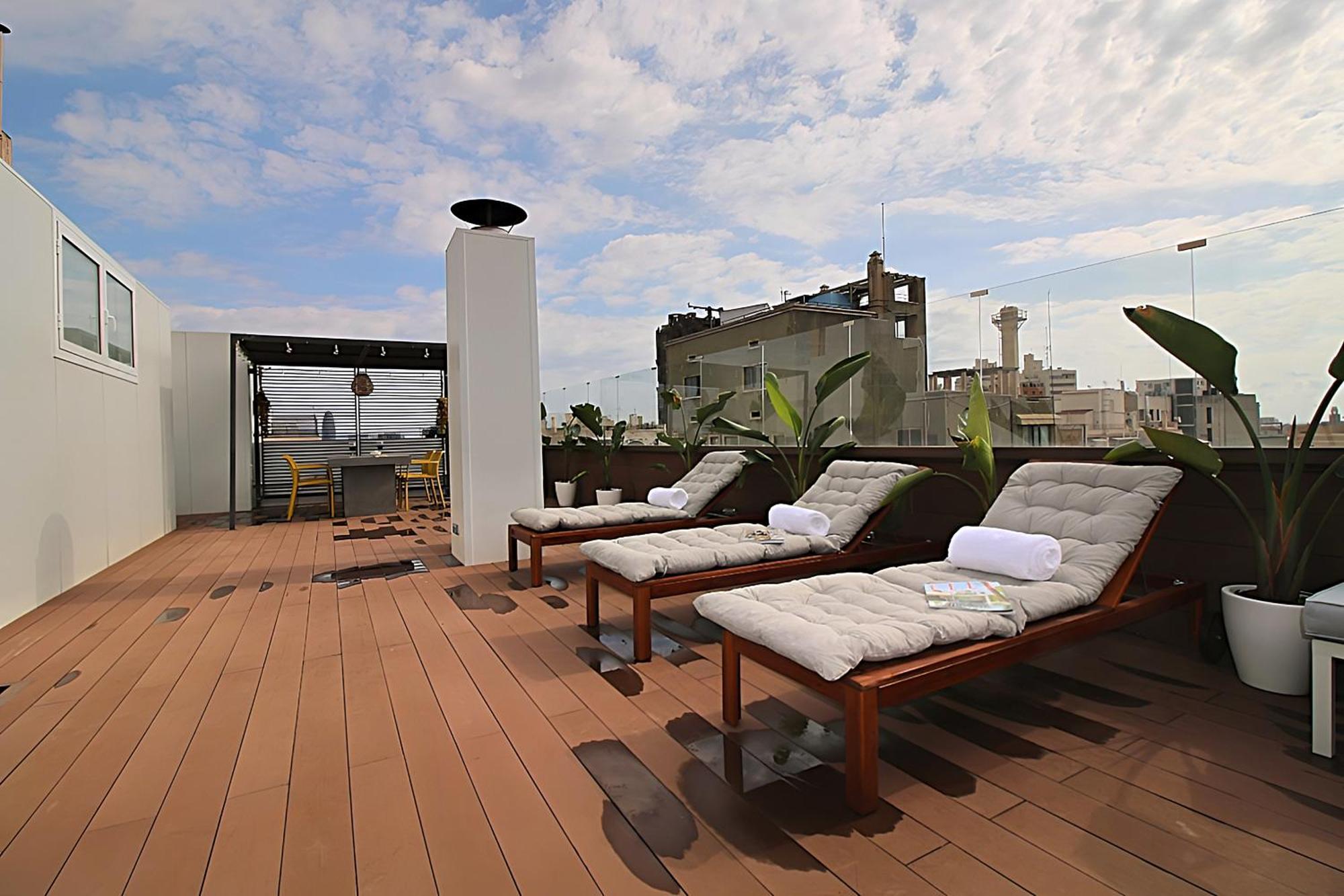 Our Penthouse With Jacuzzi Close To Paseo De Gracia Appartement